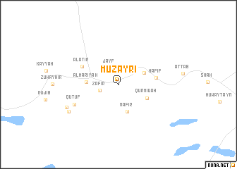 map of Muzayri‘