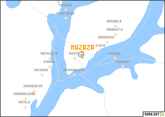 map of Muzaza