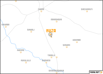 map of Muza