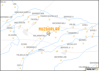 map of Muzdurlar