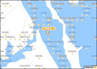 map of Muzebe