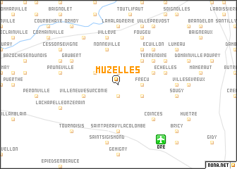 map of Muzelles