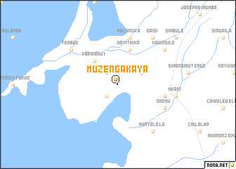 map of Muzengakaya