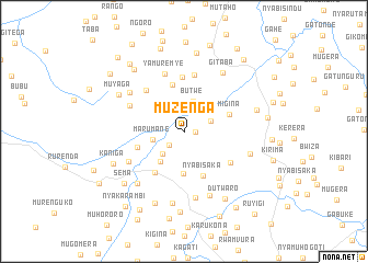 map of Muzenga