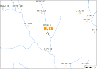 map of Muze