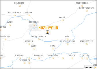 map of Muzhiyevo