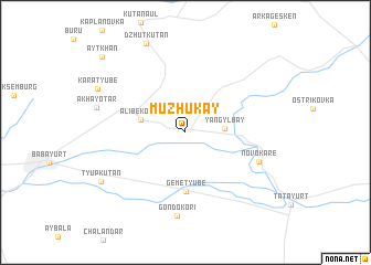 map of Muzhukay