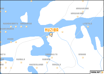 map of Muziba