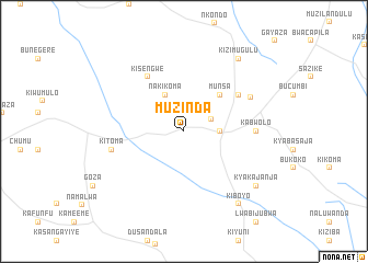 map of Muzinda