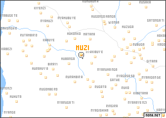 map of Muzi