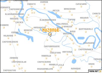 map of Muzonde