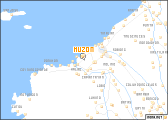 map of Muzon