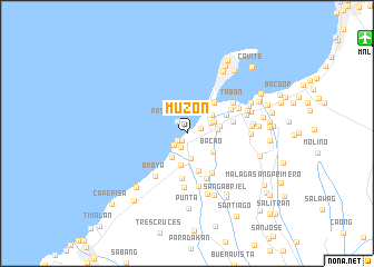 map of Muzon