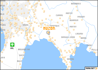 Muzon (Philippines) map - nona.net