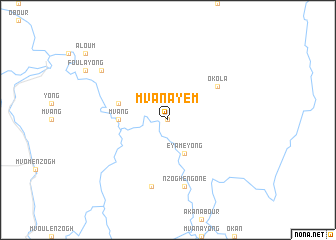 map of Mvanayem