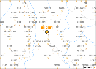 map of Mvane II