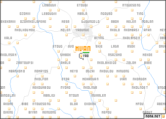 map of Mvan