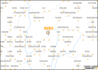 map of Mvé II