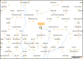 map of Mvé I