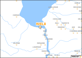 map of Mvela