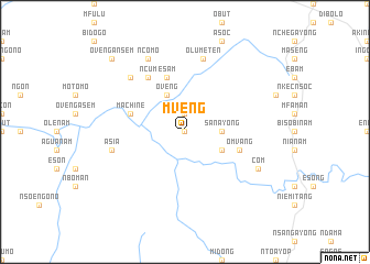 map of Mveng