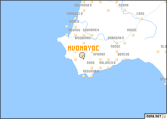 map of Mvomayoc