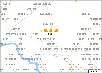 map of Mvongo