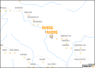 map of Mvong