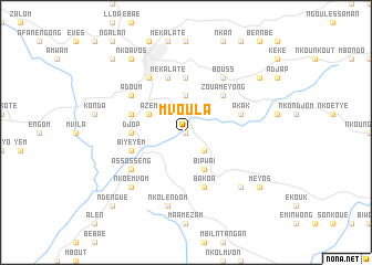 map of Mvoula