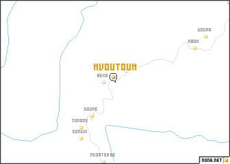 map of Mvoutoum