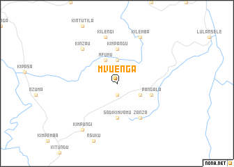 map of Mvuenga