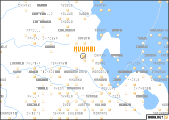 map of Mvumbi