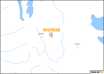 map of Mvungwe