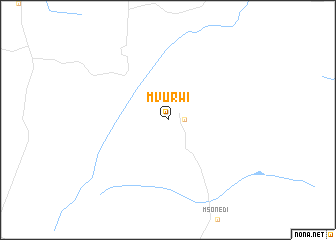 map of Mvurwi