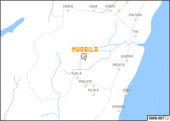 map of Mwabila