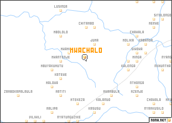 map of Mwachalo