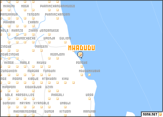 map of Mwadudu