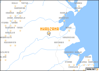 map of Mwadzama