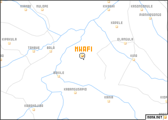 map of Mwafi