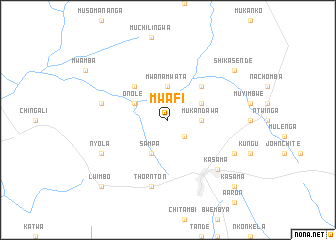 map of Mwafi