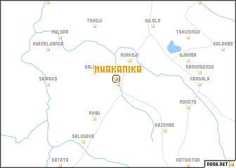 map of Mwakanika