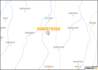 map of Mwakatende