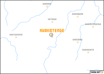 map of Mwakatende