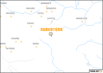 map of Mwakayera