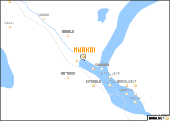 map of Mwakoi