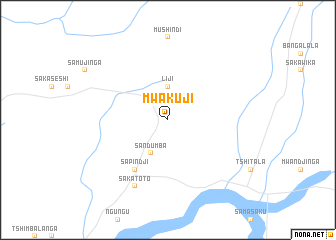 map of Mwakuji