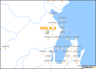 map of Mwalala