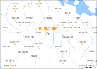 map of Mwalamba