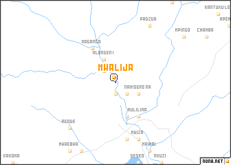 map of Mwalija