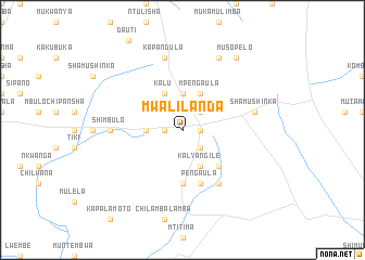 map of Mwalilanda